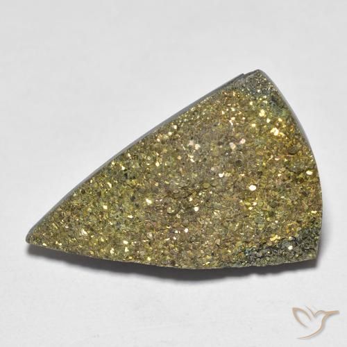 Pirita arco-íris Multicolorido Natural 11.05ct, Trilhão, Opaco