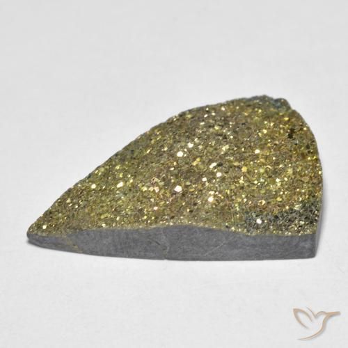 Pirita arco-íris Multicolorido Natural 11.05ct, Trilhão, Opaco