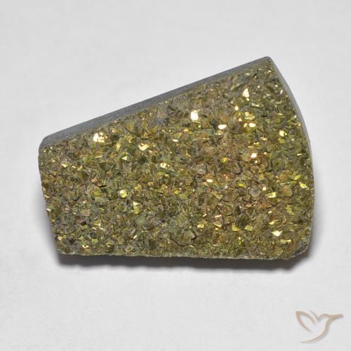 10.63ct Natural Multicolorido Pirita arco-íris, Chique, Opaco