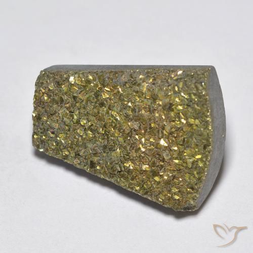 Pirita arco-íris Multicolorido Natural 10.63ct, Chique, Opaco