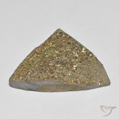 Pirita arco-íris Multicolorido Natural 11.12ct, Trilhão, Opaco