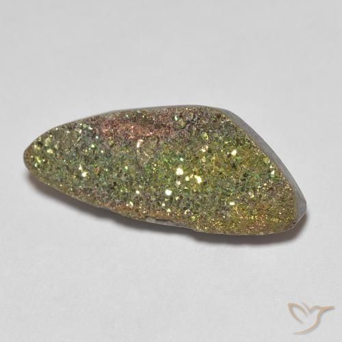 Pirita arco-íris Multicolorido Natural 5.63ct, Chique, Opaco
