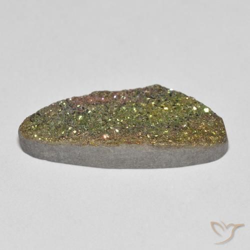 Pirita arco-íris Multicolorido Natural 5.63ct, Chique, Opaco