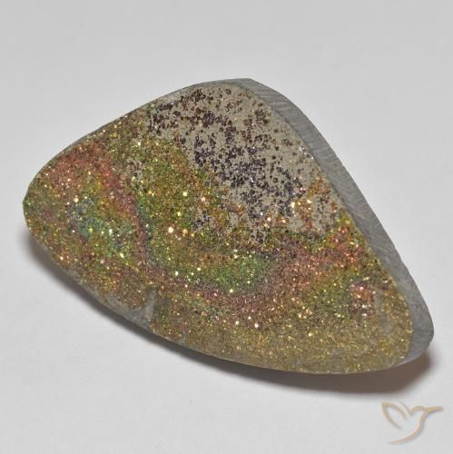 Pirita arco-íris Multicolorido Natural 20.44ct, Chique, Opaco