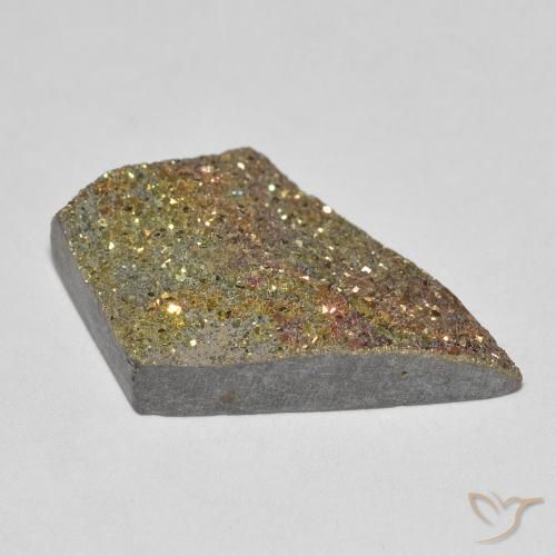 Pirita arco-íris Multicolorido Natural 7.52ct, Chique, Opaco