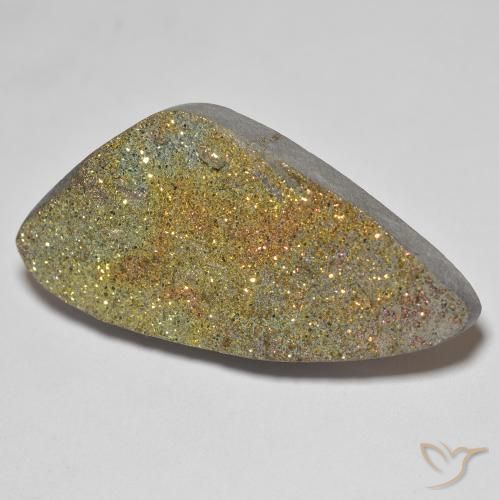 25.92ct Natural Multicolorido Pirita arco-íris, Chique, Opaco