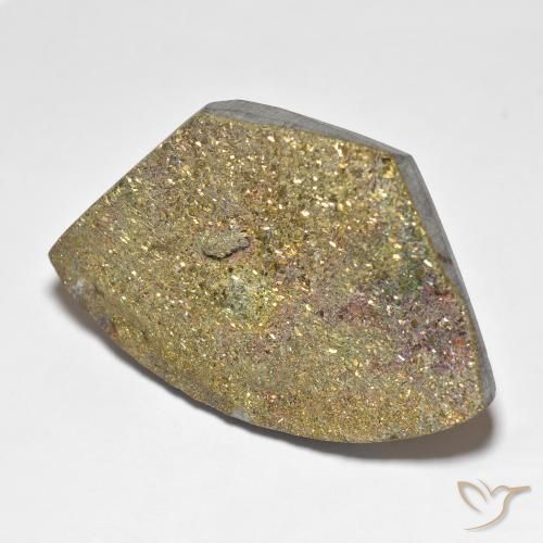 Pirita arco-íris Multicolorido Natural 41.18ct, Chique, Opaco
