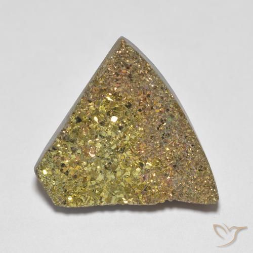 10.04ct Natural Multicolorido Pirita arco-íris, Chique, Opaco