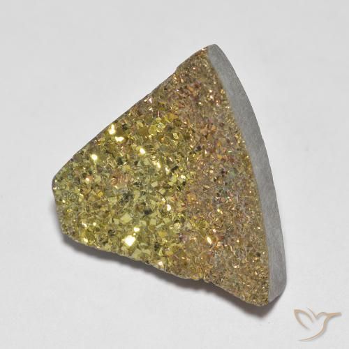 Pirita arco-íris Multicolorido Natural 10.04ct, Chique, Opaco
