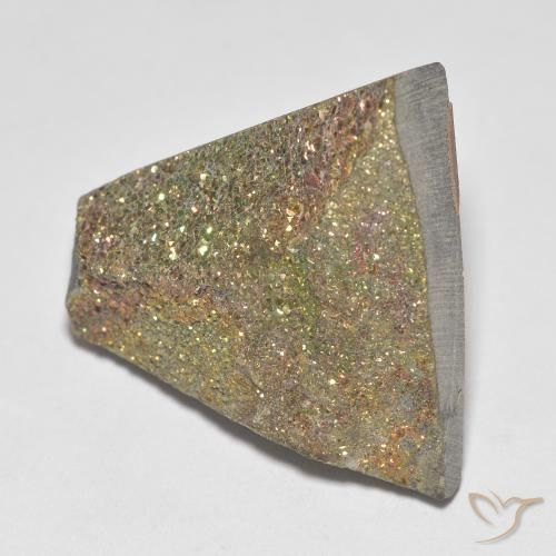 Pirita arco-íris Multicolorido Natural 19.72ct, Chique, Opaco