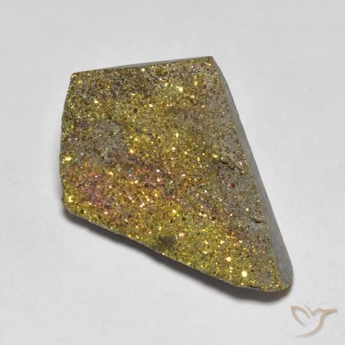 Pirita arco-íris Multicolorido Natural 7.50ct, Chique, Opaco