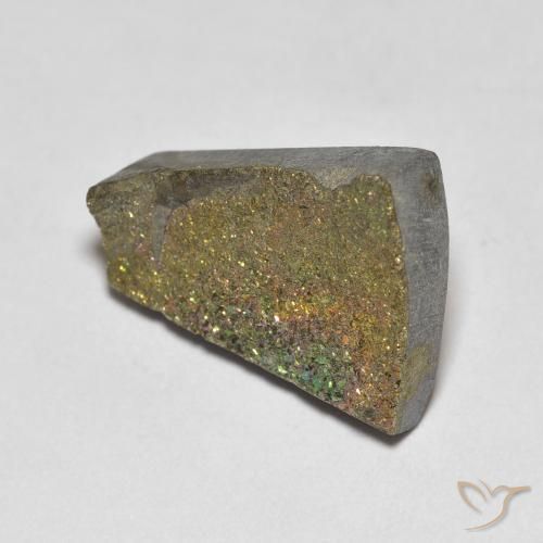 Pirita arco-íris Multicolorido Natural 6.12ct, Chique, Opaco