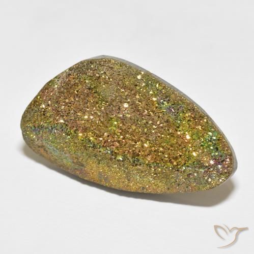 Pirita arco-íris Multicolorido Natural 36.25ct, Chique, Opaco