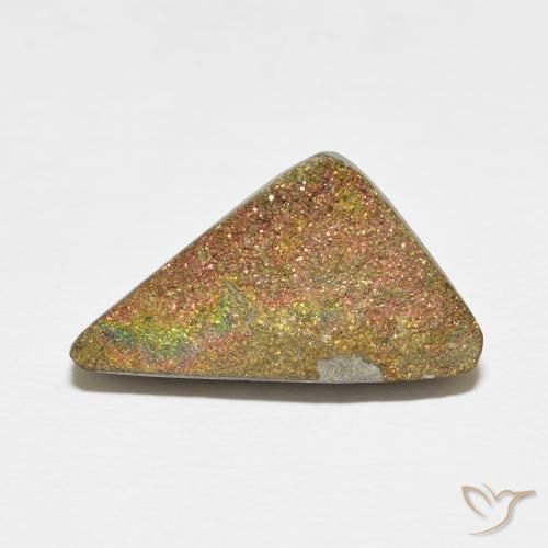 10.28ct Natural Multicolorido Pirita arco-íris, Chique, Opaco