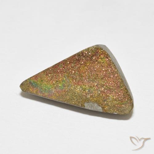 Pirita arco-íris Multicolorido Natural 10.28ct, Chique, Opaco