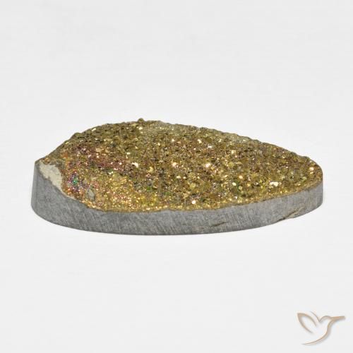 Pirita arco-íris Multicolorido Natural 16.56ct, Chique, Opaco
