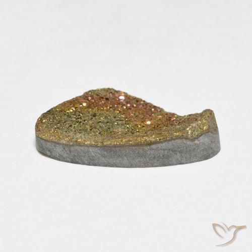 Pirita arco-íris Multicolorido Natural 6.55ct, Chique, Opaco
