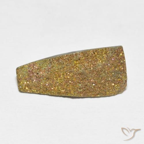 5.20ct Natural Multicolorido Pirita arco-íris, Chique, Opaco