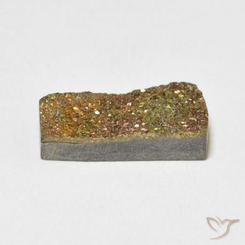 Pirita arco-íris Multicolorido Natural 4.97ct, Chique, Opaco