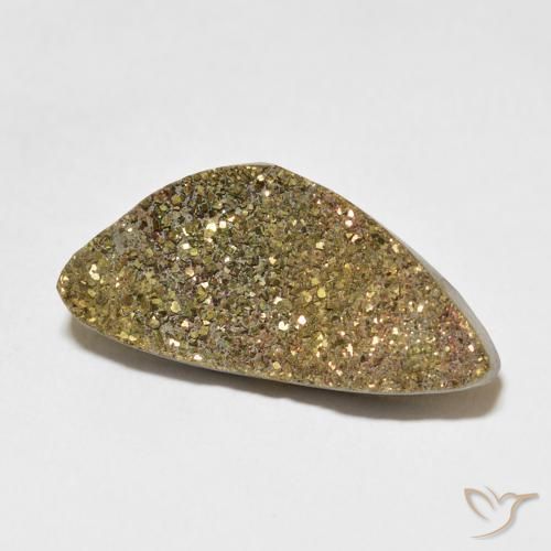 Pirita arco-íris Multicolorido Natural 11.67ct, Chique, Opaco
