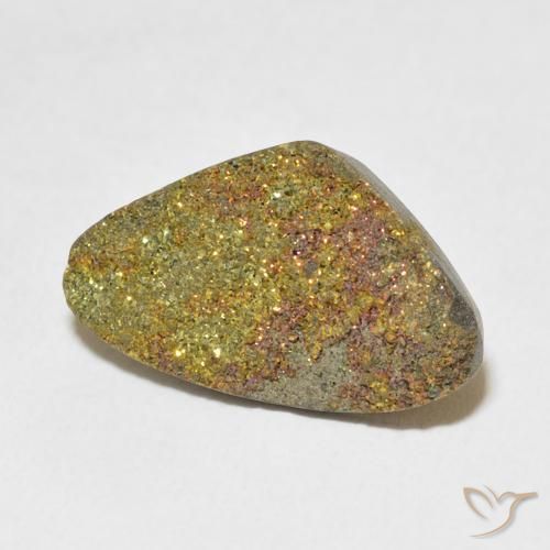 Pirita arco-íris Multicolorido Natural 5.34ct, Chique, Opaco