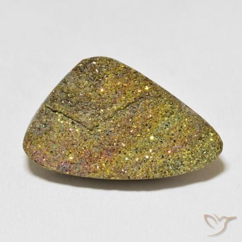 Pirita arco-íris Multicolorido Natural 16.77ct, Chique, Opaco