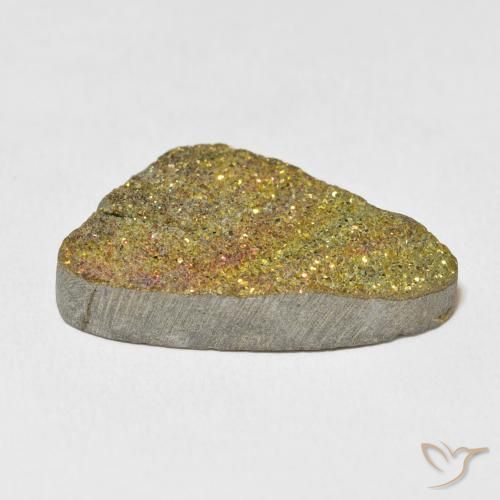 Pirita arco-íris Multicolorido Natural 16.77ct, Chique, Opaco