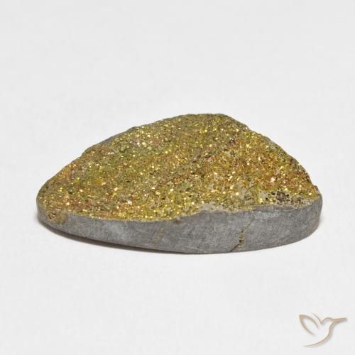 Pirita arco-íris Multicolorido Natural 13.08ct, Chique, Opaco