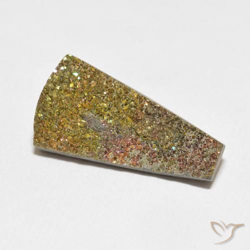 Pirita arco-íris Multicolorido Natural 7.74ct, Chique, Opaco
