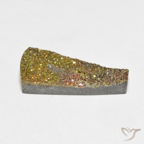 Pirita arco-íris Multicolorido Natural 7.74ct, Chique, Opaco
