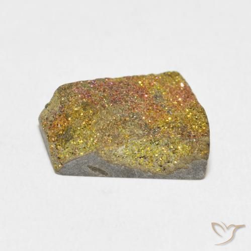 Pirita arco-íris Multicolorido Natural 5.02ct, Chique, Opaco