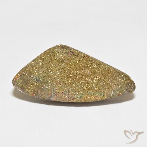 22.93ct Natural Multicolorido Pirita arco-íris, Chique, Opaco