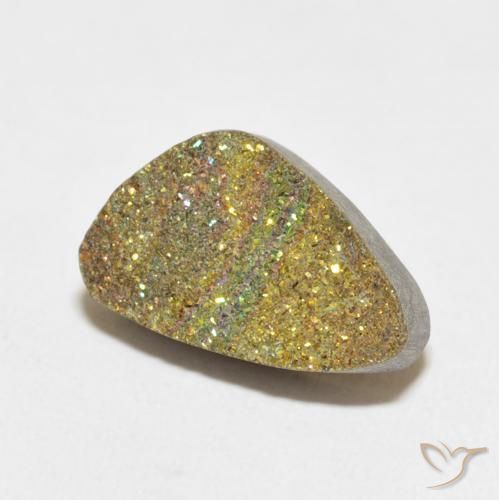 Pirita arco-íris Multicolorido Natural 5.60ct, Chique, Opaco