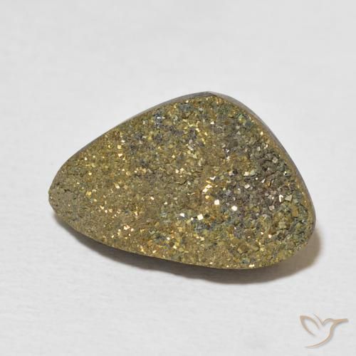 Pirita arco-íris Multicolorido Natural 7.58ct, Chique, Opaco