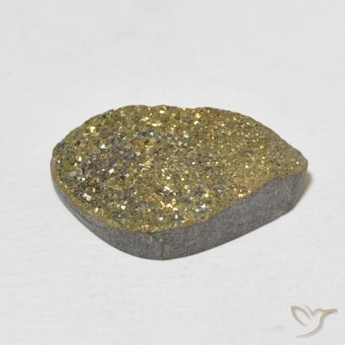 Pirita arco-íris Multicolorido Natural 7.58ct, Chique, Opaco