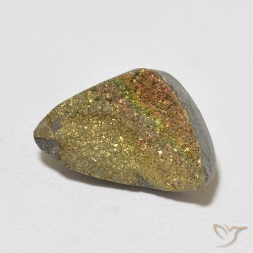 Pirita arco-íris Multicolorido Natural 6.24ct, Chique, Opaco