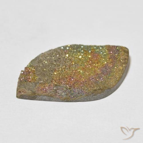 Pirita arco-íris Multicolorido Natural 23.02ct, Chique, Opaco