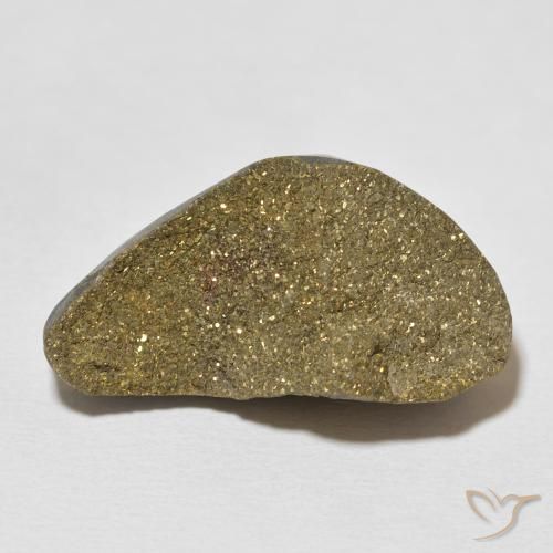 24.82ct Natural Multicolorido Pirita arco-íris, Chique, Opaco