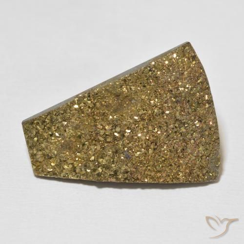 22.38ct Natural Multicolorido Pirita arco-íris, Chique, Opaco