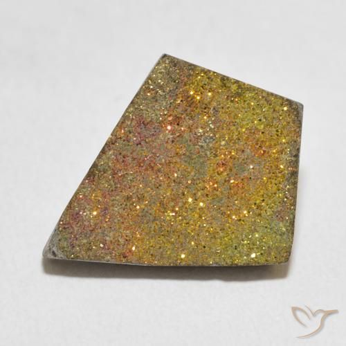 5.04ct Natural Multicolorido Pirita arco-íris, Chique, Opaco