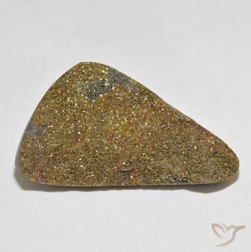 30.17ct Natural Multicolorido Pirita arco-íris, Chique, Opaco