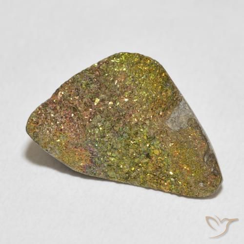 Pirita arco-íris Multicolorido Natural 7.89ct, Chique, Opaco