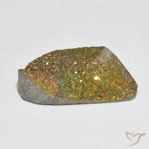 Pirita arco-íris Multicolorido Natural 7.89ct, Chique, Opaco