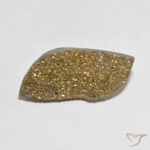12.21ct Natural Multicolorido Pirita arco-íris, Chique, Opaco