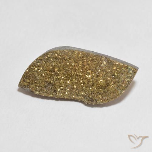 Pirita arco-íris Multicolorido Natural 12.21ct, Chique, Opaco