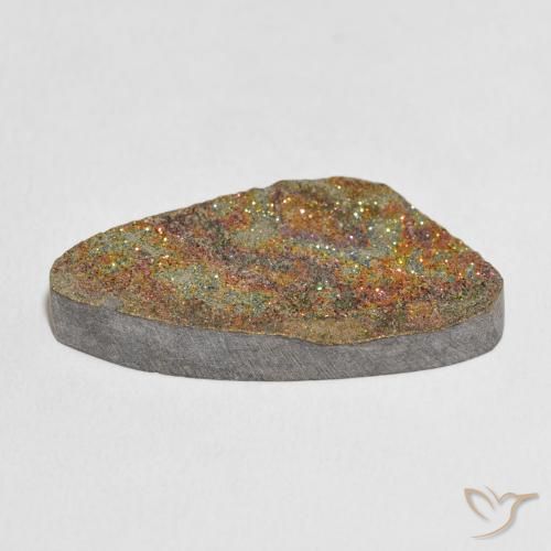 Pirita arco-íris Multicolorido Natural 21.38ct, Chique, Opaco