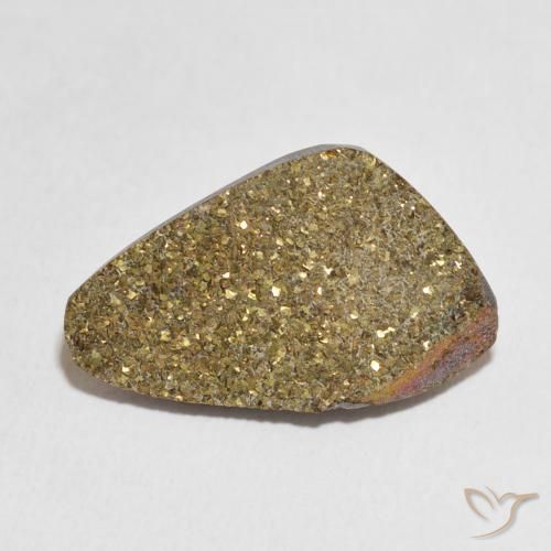 10.13ct Natural Multicolorido Pirita arco-íris, Chique, Opaco