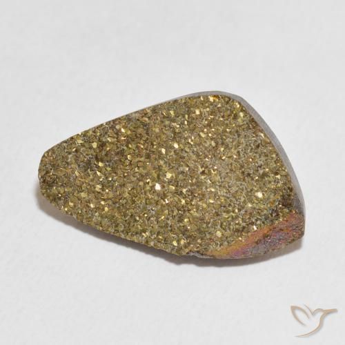 Pirita arco-íris Multicolorido Natural 10.13ct, Chique, Opaco