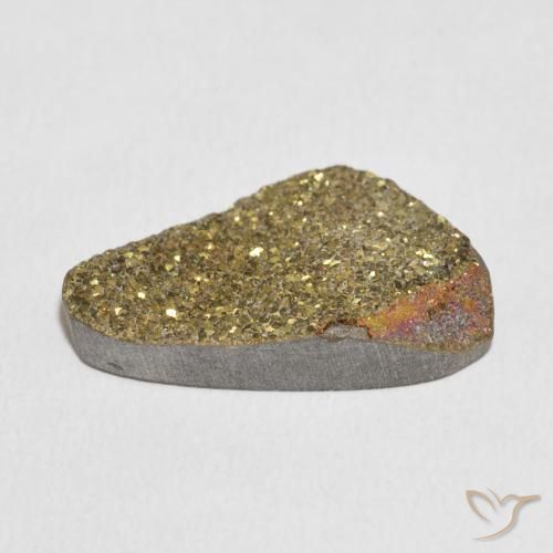 Pirita arco-íris Multicolorido Natural 10.13ct, Chique, Opaco
