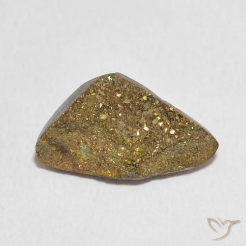 4.50ct Natural Multicolorido Pirita arco-íris, Chique, Opaco